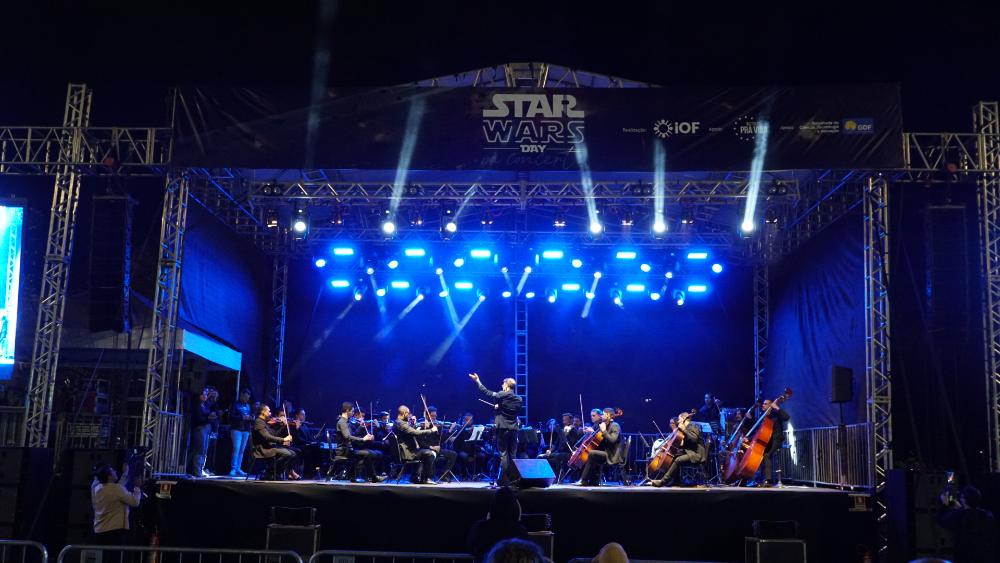 Capa da notícia: Espetáculo ‘Star Wars’ atrai 4 mil pessoas e dá início à programação de férias do Planetário de Brasília